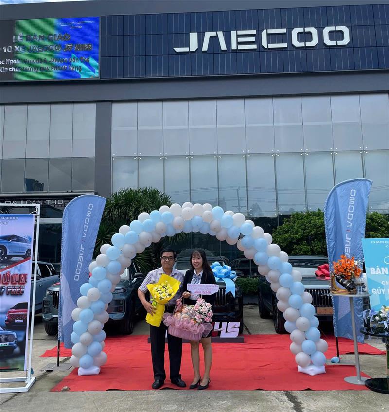 BÀN GIAO LÔ 10 XE JAECOO J7 PHEV FLAGSHIP CHO KHÁCH HÀNG ĐỒNG THÁP